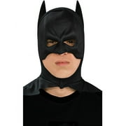 DC Comics Batman Black Plastic Halloween Costume Mask, for Adult