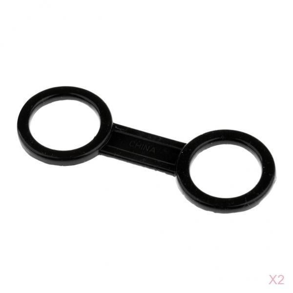 2x Buceo Snorkeling Sunnimix silicona snorkel Máscara Titular