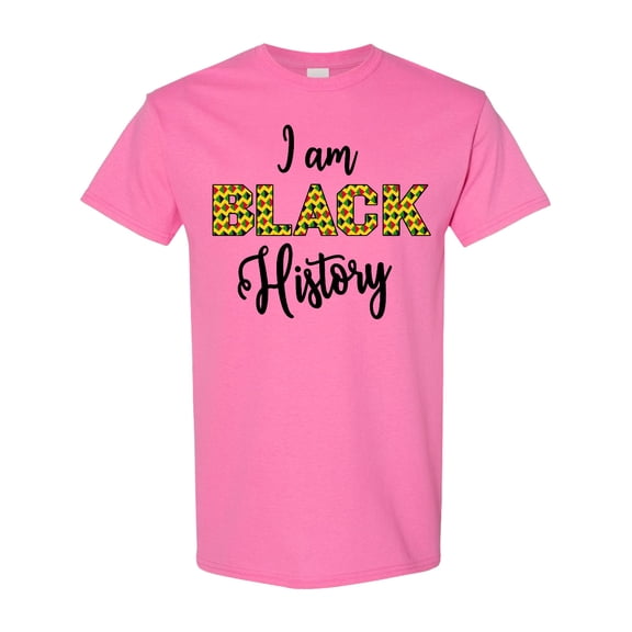 Inktastic I Am Black History T-Shirt