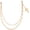 PearlCross Chain, variant on Pants Chains Hip Hop Punk Jeans Wallet Chain Goth Layered Waist Belt Chain Clothing Accessories for Women Men