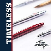 Fisher Space Pen Bullet Pen - 400 Series - Brushed Chrome w/ Clip - Gift Boxed