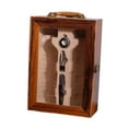 thumbnail image 2 of Caja de Almacenamiento para Botellas de Vino con Doble Compartimento para Regalo de Navidad Y año Nuevo, 2 of 9
