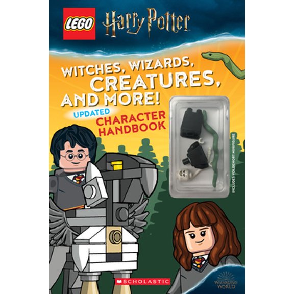 Pre-Owned Witches, Wizards, Creatures, and More! Updated Character Handbook (Lego Harry Potter) (Paperback) 1338613669 9781338613667