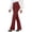 Red, variant on Angala Dress Pants Stretchy Work Pants Wide Leg Yoga Pant With Pockets High Waisted Casual Pull On Trouser Pant Stylish Beautiful Women's Casual Pants