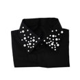 thumbnail image 1 of Pure Cotton Pearl Fake Collar Beautiful Detachable Collar Versatile Clothes Accessory for Woman Girl Lady (Black), 1 of 3
