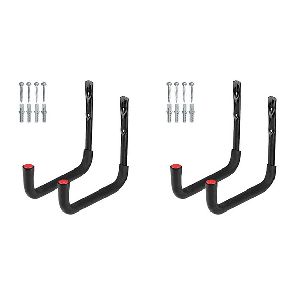 4x Kayak Racks Heavy Duty Wall Mounted Storage Hooks Hangers for Canoe Garage Paddle Board