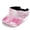 Pink-white Tie-dyed, variant on Tropical Pineapple & Floral Print Sun Visor Cap, Lightweight Sun Visor Hat Polyester Fabric UV Protected Comfortable Sports Sun Visor Hat for Hiking