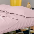 thumbnail image 1 of Novogratz Futon & Sofa-Lit Simple en Microfibre Brossée 90 G/M2 Rose, 1 of 8