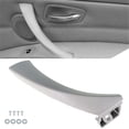 thumbnail image 3 of LABLT Inner Door Panel Handle Outer Pull Trim Cover for BMW E90 328i Right Side, 3 of 5