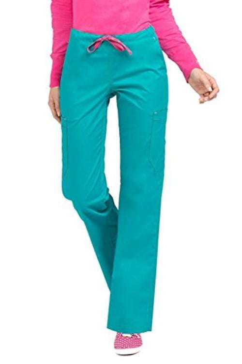 Med Couture Women's Layla Scrub Pant Capri, XS Petite