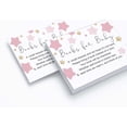 thumbnail image 2 of Inkdotpot 30Gender Reveal Twinkle Twinkle Little Star Baby Shower Book Request Cards Bring A Book Instead Of A Card Baby Shower Invitations Inserts Games, 2 of 6