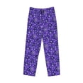 thumbnail image 6 of Daiia New Year Snowflakes Men's Sleep Pant with Pockets and Drawstring,Pajama Pants-Large, 6 of 9