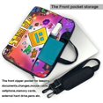 thumbnail image 3 of Zufioo Geometry Dash for Laptop Bag, Zippered Computer Shoulder Bag Messenger Bag Briefcase, Suitable for School, Work, Travel, 3 of 9