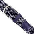 thumbnail image 5 of Belts for Women, Canvas Multicolored Braided Belts, Woven Stretch Braided Belts for Men/Women/Junior with Pin, Casual Belt Elastic Waistband, Gray, 5 of 8