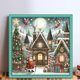 thumbnail image 2 of Hilo Algodón Ecológico Bordado Punto Cruz Papá Noel Impreso 11CT 50x50cm, 2 of 9