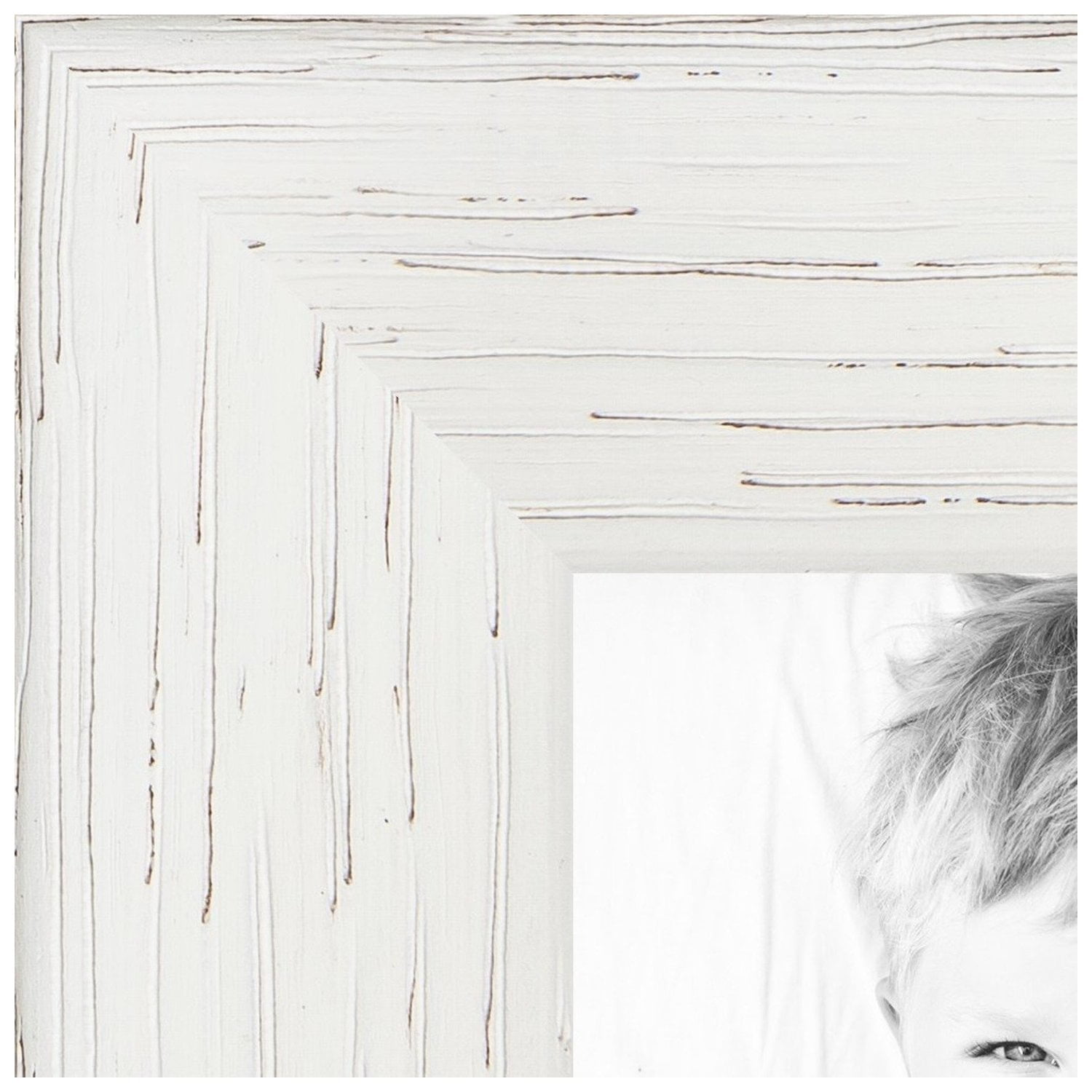 ArtToFrames 20x28 Inch White Picture Frame, This White Wood Poster