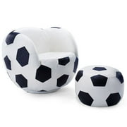 Ultimate Kid's Soccer Sports Chair with Ottoman
