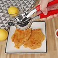 thumbnail image 5 of 22 Cm - Rouge Presse-citron Manuel Avec Poigne Douce - Trs Rsistant - Pour Presser Le Citron Et Les Agrumes - Facile Nettoyer -, 5 of 5
