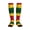 1 Black, variant on Reggae Rasta Flag Compression Socks Best Support for Women Men Athletic Running Cycling