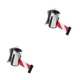 thumbnail image 1 of Inteprter Stanchion Queue Barrier Wall Mount Crowd Retractable Control eter Ribbon Type3 NO3, 1 of 1