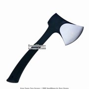 Munetoshi US Ranger Axe Hatchet Tomahawk Functional Ax One Piece Solid Design