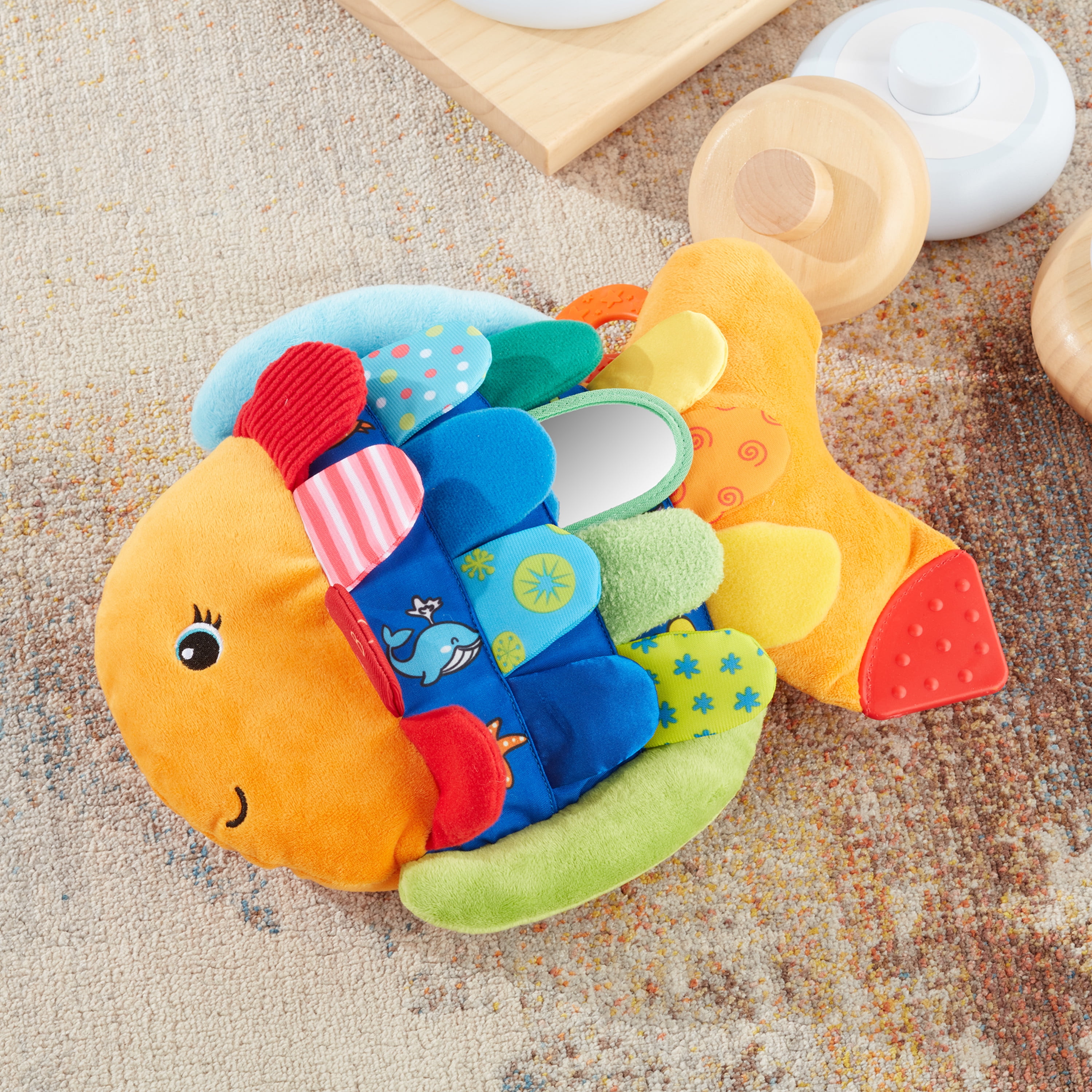 Melissa Doug Flip Fish Soft Baby Toy