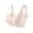 Beige, variant on fatyb Womens Front Closure Bras No Underwire Breathable Bras for Women Comfy Full Coverage Everyday Bra