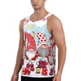 thumbnail image 2 of Cauagu Christmas Print Men's Sleeveless Muscle Shirts,Tank Tops Quick Dry Workout Tank Top Gym Muscle Tee Fitness Bodybuilding T Shirt for Men-3X-Large, 2 of 7