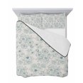 thumbnail image 7 of Quilts Full Size Bedding Set, Botanical Flowers Lightweight Quilted Comforter, Farmhouse Blue Floral Patterned Soft Reversible Bedspread Coverlet with Pillow Covers for All Season, 78" x 90", 7 of 7