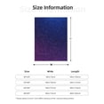 thumbnail image 5 of Disketp Neon Glitter Cozy Flannel Fleece Throw Blanket: Has a velvety texture for All Seasons - Perfect for Women, Men, & Kids"40"x30", 5 of 6