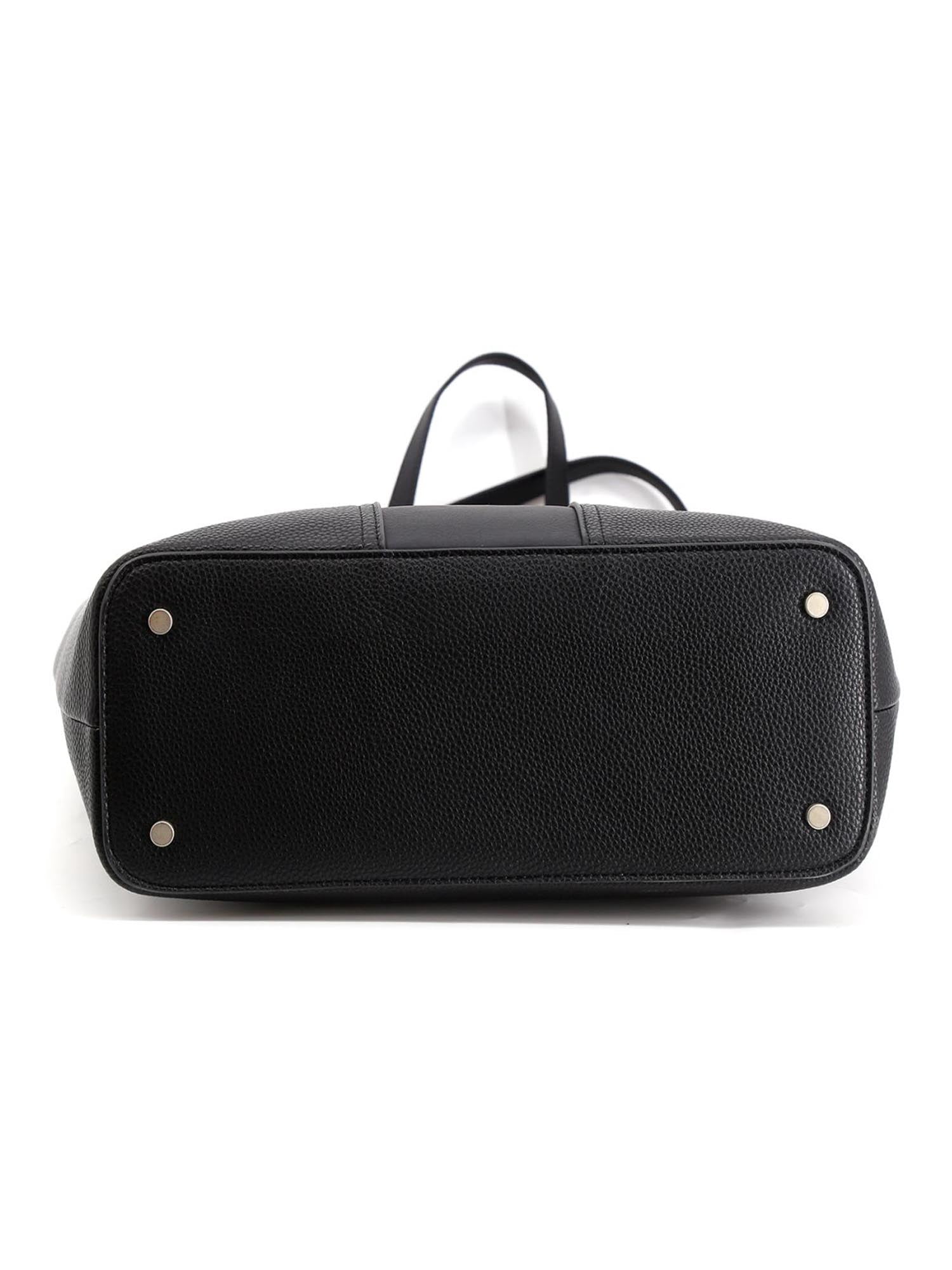 French Connection Women's Honora Pebbled Tote, Black