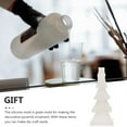 thumbnail image 2 of LEEYNEER 5 Pcs Pyramid Mold Resin Epoxy Ornament Practical Mold DIY Crafts Mold Pyramid Silicone Mold, 2 of 6