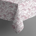 thumbnail image 5 of White Cartoon Unicorn Cloud Pattern Square Tablecloth,Waterproof Square Table Cover,Wipeable Spillproof Washable Table Cover for Home Kitchen Party Decor 42"X42"(107x107cm), 5 of 6