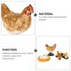 thumbnail image 3 of 1 set/4pcs simulación de gallina figuras de ciclo de vida, 3 of 6