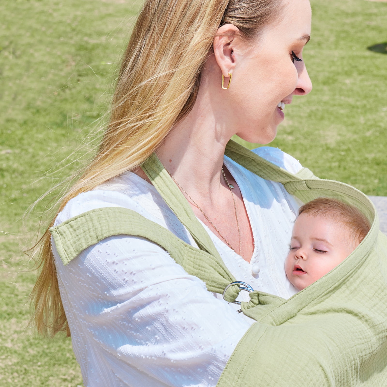 Nursing Cover for Baby Breastfeeding,Breathable Cover with Rigid Hoop for Mother Nursing Apron