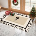 thumbnail image 4 of 2x3 Entryway Rug Bathroom Rugs for Front Door Bedroom Kitchen, Washable Vintage Print Carpet, Floor Mat with Non Slip Backing, 4 of 8