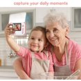 thumbnail image 4 of Cámara para niños con impresión instantánea, cámara de juguete digital HD 1080P con pantalla de 2,0 pulgadas, tarjeta TF, regalo para niñas y niños de 3 a 12 años, color rosa Sincero Electrónica, 4 of 4