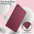 thumbnail image 3 of JETech Case for Samsung Galaxy Tab A9+ / A9 Plus 11-Inch 2023, Soft TPU Tri-Fold Stand Protective Tablet Cover, Auto Wake/Sleep (Wine), 3 of 6