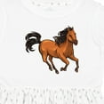 thumbnail image 4 of Inktastic Wild Mustang Horse Galloping Girls Toddler Dress, 4 of 5
