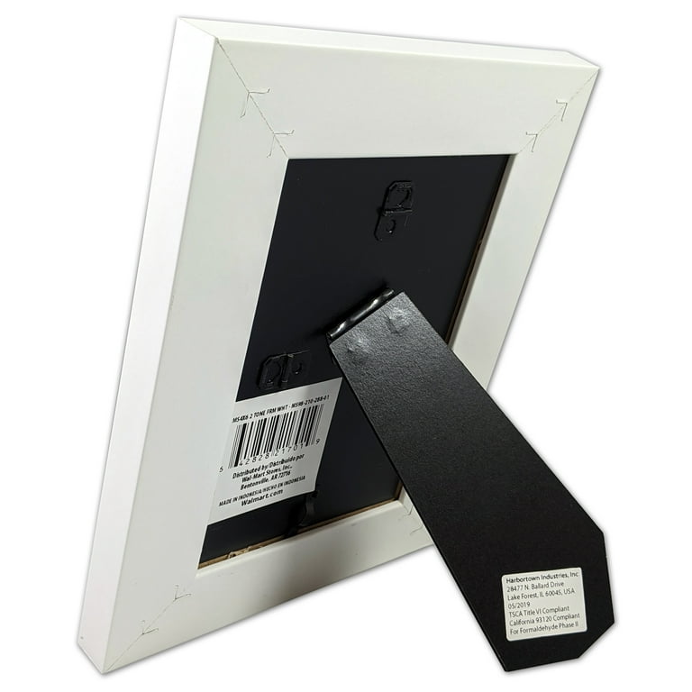 kinlink KINLINK 4x6 Picture Frames White - Wood Frames with HD