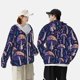 thumbnail image 4 of Balery Floral Hippie Mushrooms Sudadera ligera de manga larga con capucha y protección solar UPF 50+ para hombre y mujer, ideal para pesca y running-Small, 4 of 7