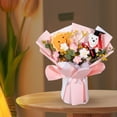thumbnail image 3 of Ramo de flores de ganchillo Strade Fareast Limited Ramo de ganchillo Flores artificiales 35 cm x 30 cm, 3 of 5