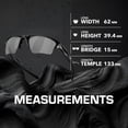 thumbnail image 5 of Oakley OO9154 Half Jacket 2.0 XL Irregular Shaped Non-Polarized Sunglasses for Men - Includes Official Eyewear Kit - Polished Black Frame with Black Iridium Lens, 5 of 7