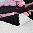 thumbnail image 5 of Manfei Pink Axolotl Quilt King,Cute Animals Print King Coverlet Set,3-Piece,1 Bedspread and 2 Pillowcases, 5 of 7