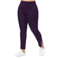 thumbnail image 1 of Pantalon Taille Haute et Fesses Relevées pour Femmes, Couleur Unie à la Mode, 1 of 5