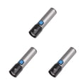 thumbnail image 3 of Greeniant Flashlight Torch Lamp Illumination T6 Small Climb Travel Running Fishing Hunting ZoomedRechargeable Telescopic Type1, 3 of 6