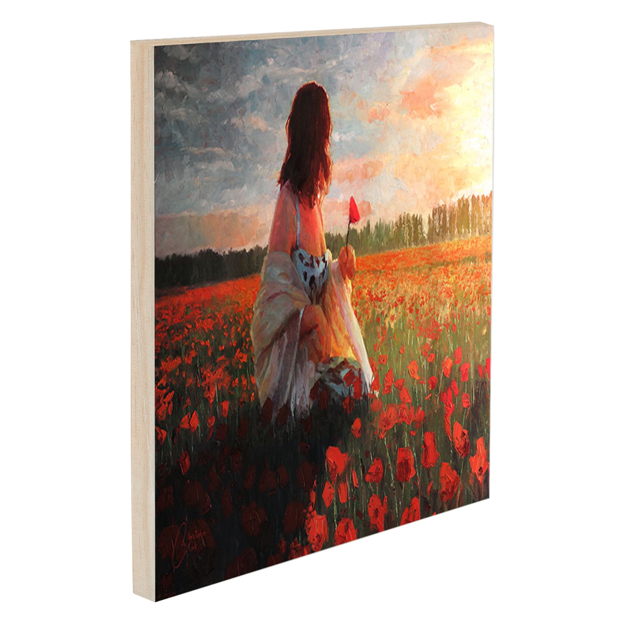 Da Vinci Pro Ultra Smooth Wood Canvas Gesso Board - 2" Deep, 18x24" Single White Acrylic Polymer Gesso Panels for Painting Fine Portraits and Ultra Fine Detail Illustrations and Artwork