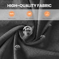 thumbnail image 5 of COLAMY Fabric Round Storage Ottoman, Multi-Functional Footrest and Coffee Table with Reversible Tray Lid, Dark Grey, 5 of 9