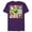 Purple, variant on Disney Pixar Toy Story Cast Character Grid T-Shirt- Short Sleeve Blended T-Shirt for Adults - Customized-Graphite Snow Heather