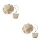 thumbnail image 2 of Sombrero de playa y bolso de mano Sonducket trenzado de paja Beige 2Conjunto, 2 of 6